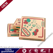 Customized Recyclable OEM Paper Box Eco Friendly Pizza Use and Accept Custom Order Pizza Box